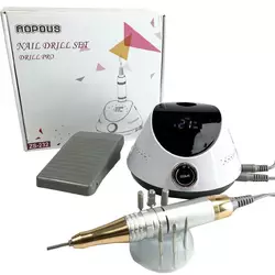 Фрезер для манікюру Nail Drill ZS-232 65 Вт 45000 об/хв білий Фрезер для манікюру Nail Drill ZS-232 65 Вт 45000 об/хв білий