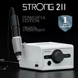 Фрезер для манікюру та педикюру Strong 211 / H400 65W 37000 об\м Фрезер для манікюру та педикюру Strong 211 / H400 65W 37000 об\м