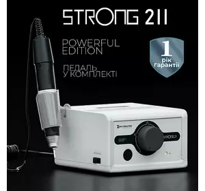 Фрезер для манікюру та педикюру Strong 211 / H400 65W 37000 об\м Фрезер для манікюру та педикюру Strong 211 / H400 65W 37000 об\м